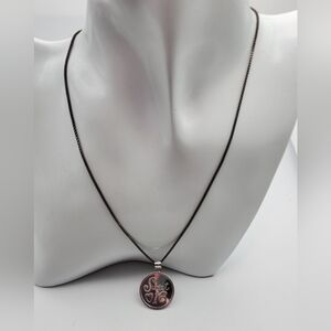 Sterling silver 925 sweet sixteen necklace N2505‎